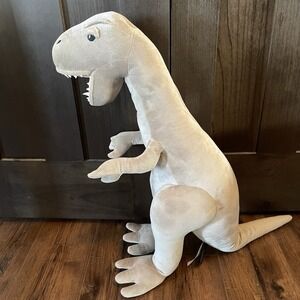H&M HOME Plush T Rex Dinosaur Stuffed Animal Toy Large Gray 25"